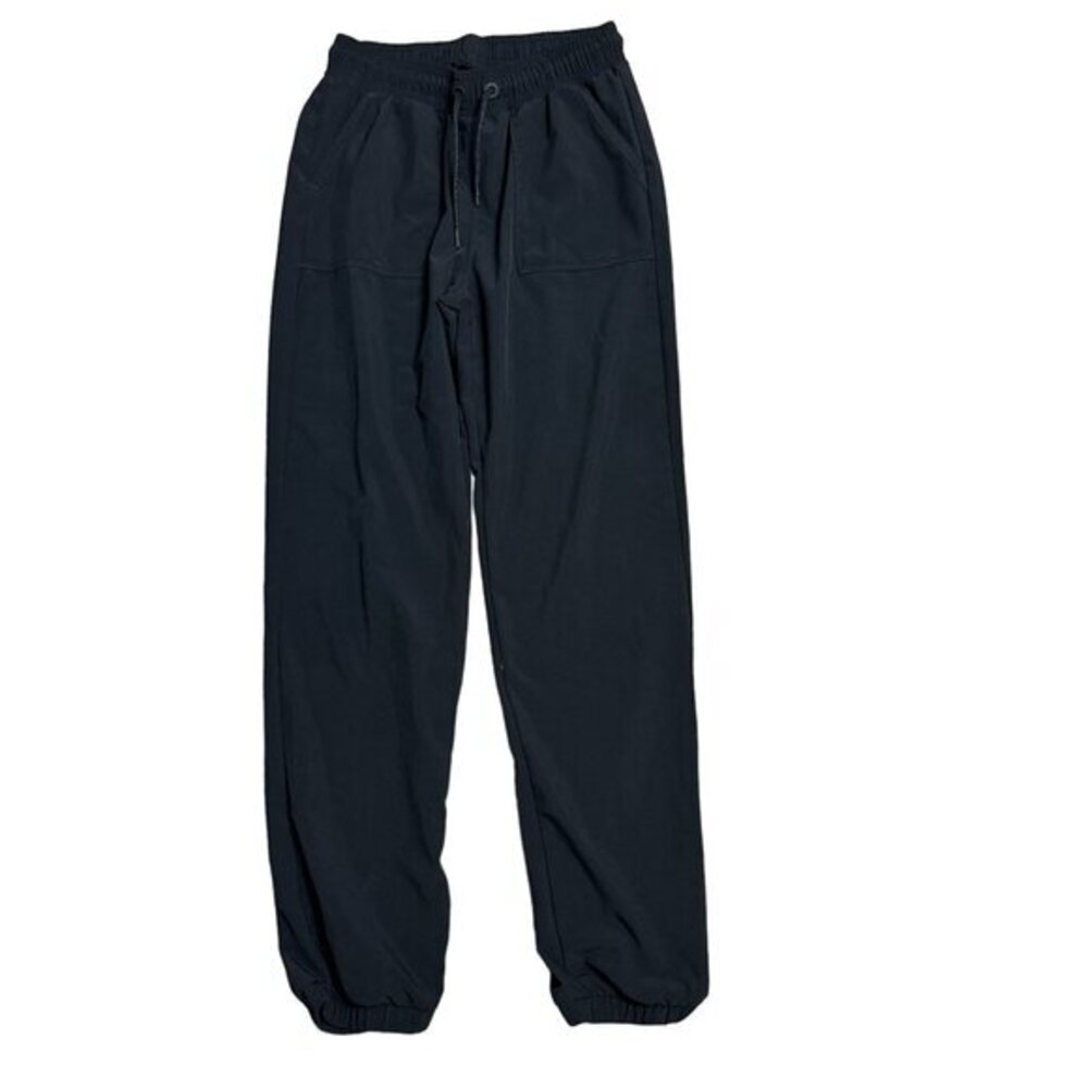 Athleta Girl Size L 12 BLack Unlined High‎ Jump Jogger